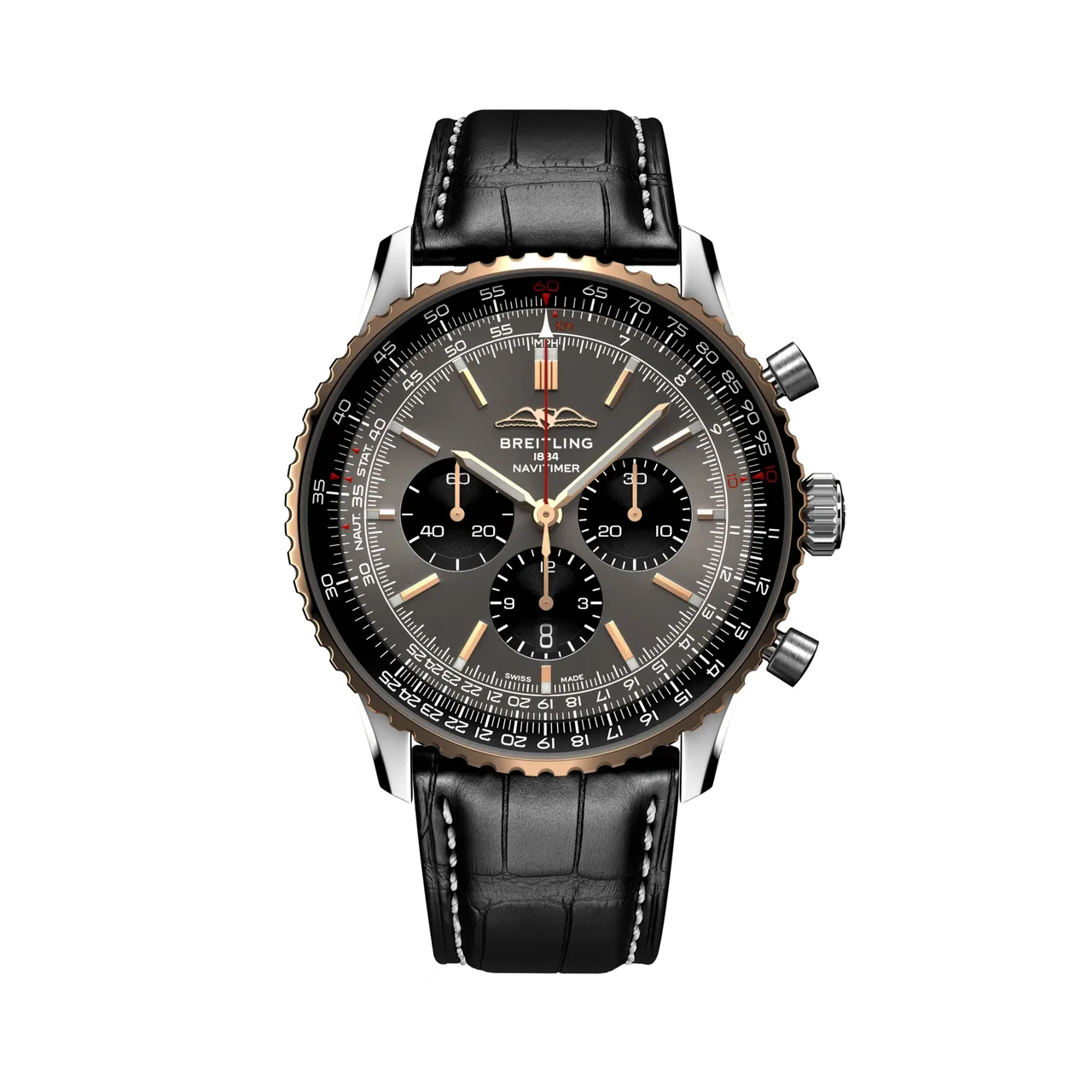 Breitling Navitimer B01 Chronograph 46 UB01371A1B1P1 46 mm kol saati