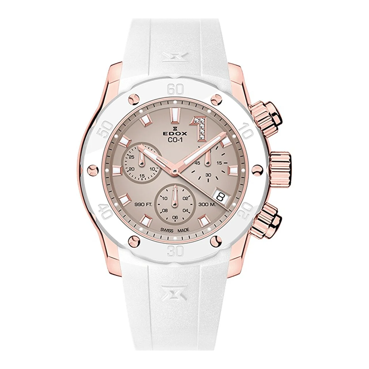 EDOX 10255-37RBCAB-BEIDR 38 mm kol saati