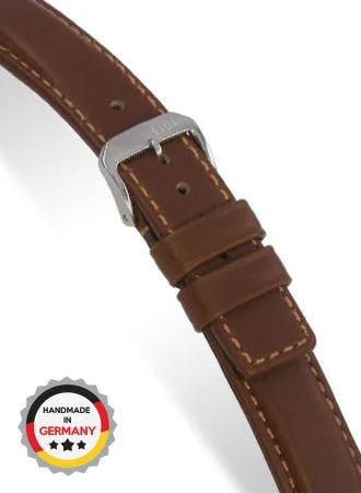 RIOS Water Resistant Diver - Mahogany - Leather(Hydrophobicity) 120/05/RI kol saati