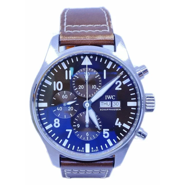 IWC Pilot Antoine de Saint Exupery Chronograph IW377713 210000012077 kol saati