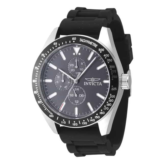 Invicta Aviator Watch - 45mm. Black (47589) kol saati
