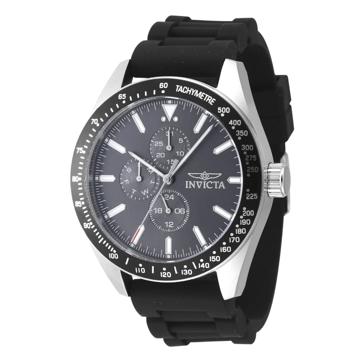 Invicta Aviator Watch - 45mm. Black (47589) 45 mm kol saati