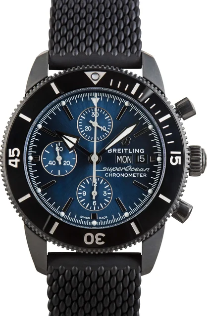 Breitling Superocean Heritage Chronograph 44 Blue Dial M13313101C1S1 kol saati