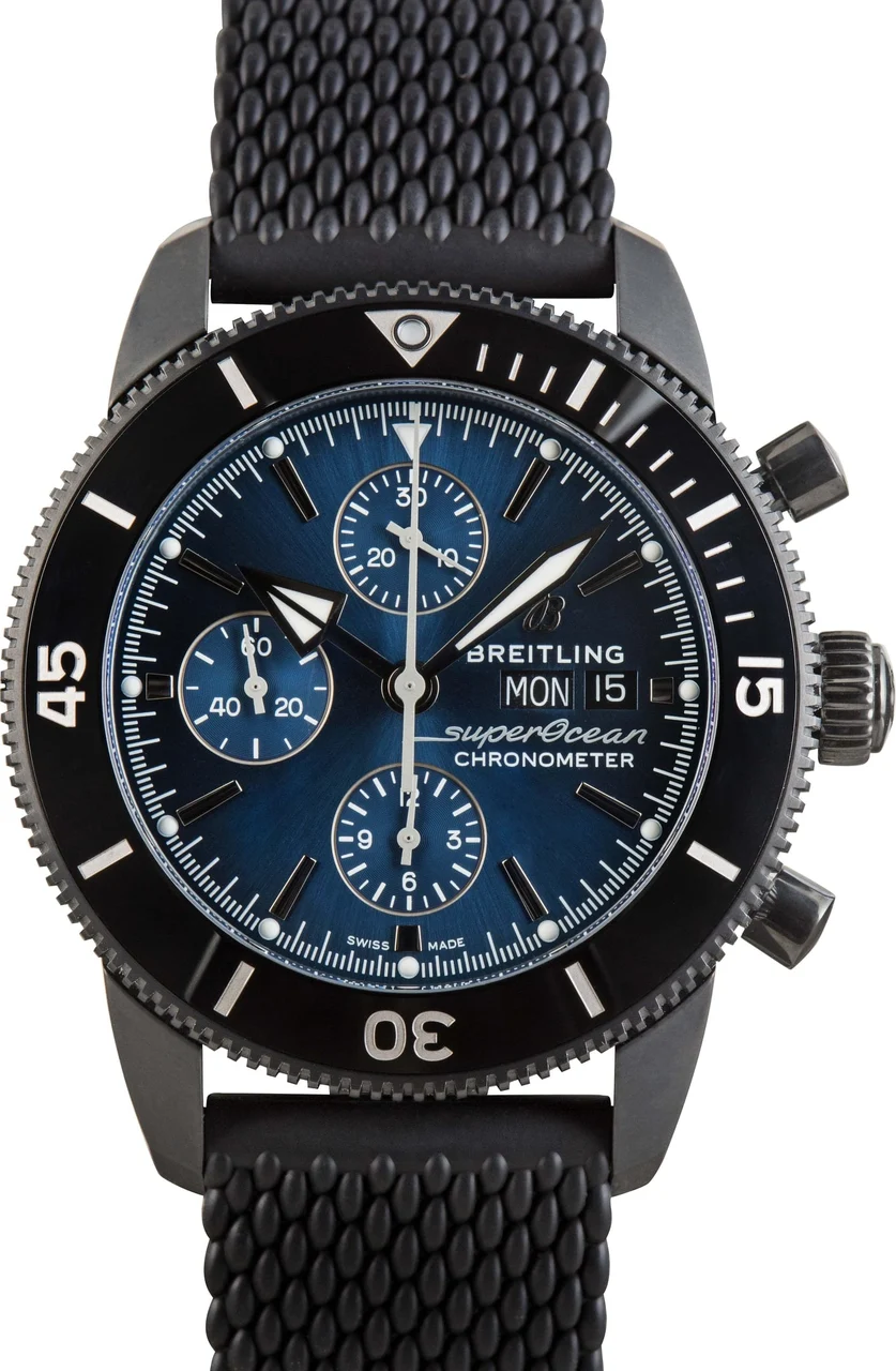 Breitling Superocean Heritage Chronograph 44 Blue Dial M13313101C1S1 44 mm kol saati