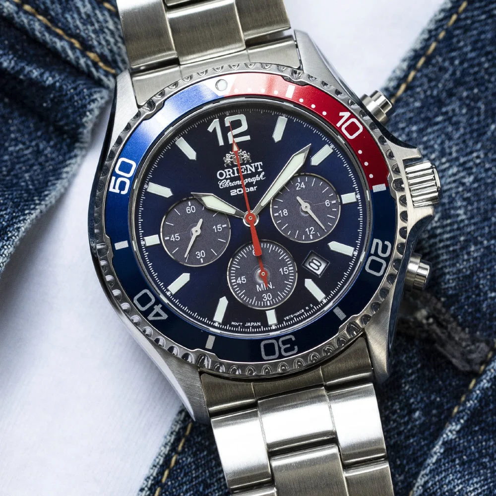 Orient Mako RN-TX0201L 48 mm kol saati
