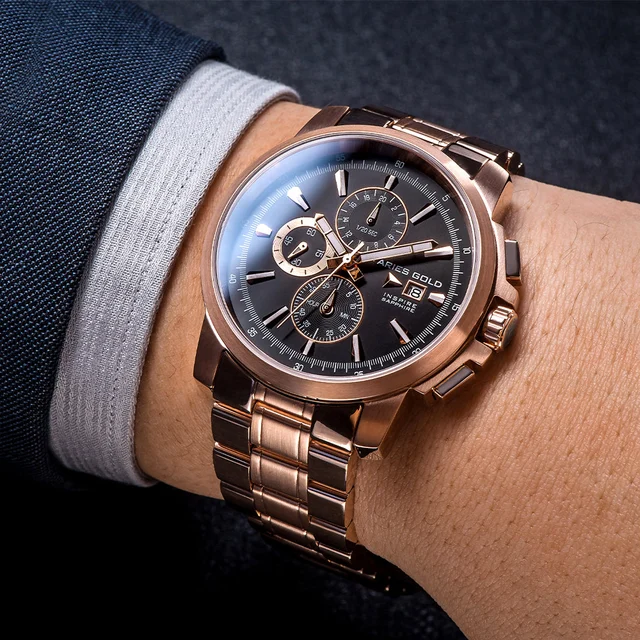 Aries Gold Rg-bkrg G 7301 RG-BKRG kol saati