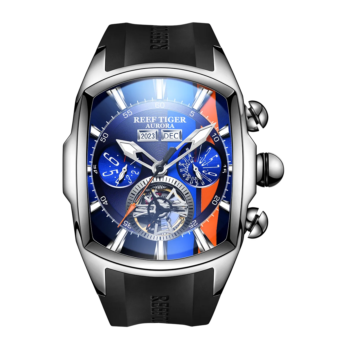 Reef Tiger Aurora Tank RGA3069-Racing-01 45 mm kol saati