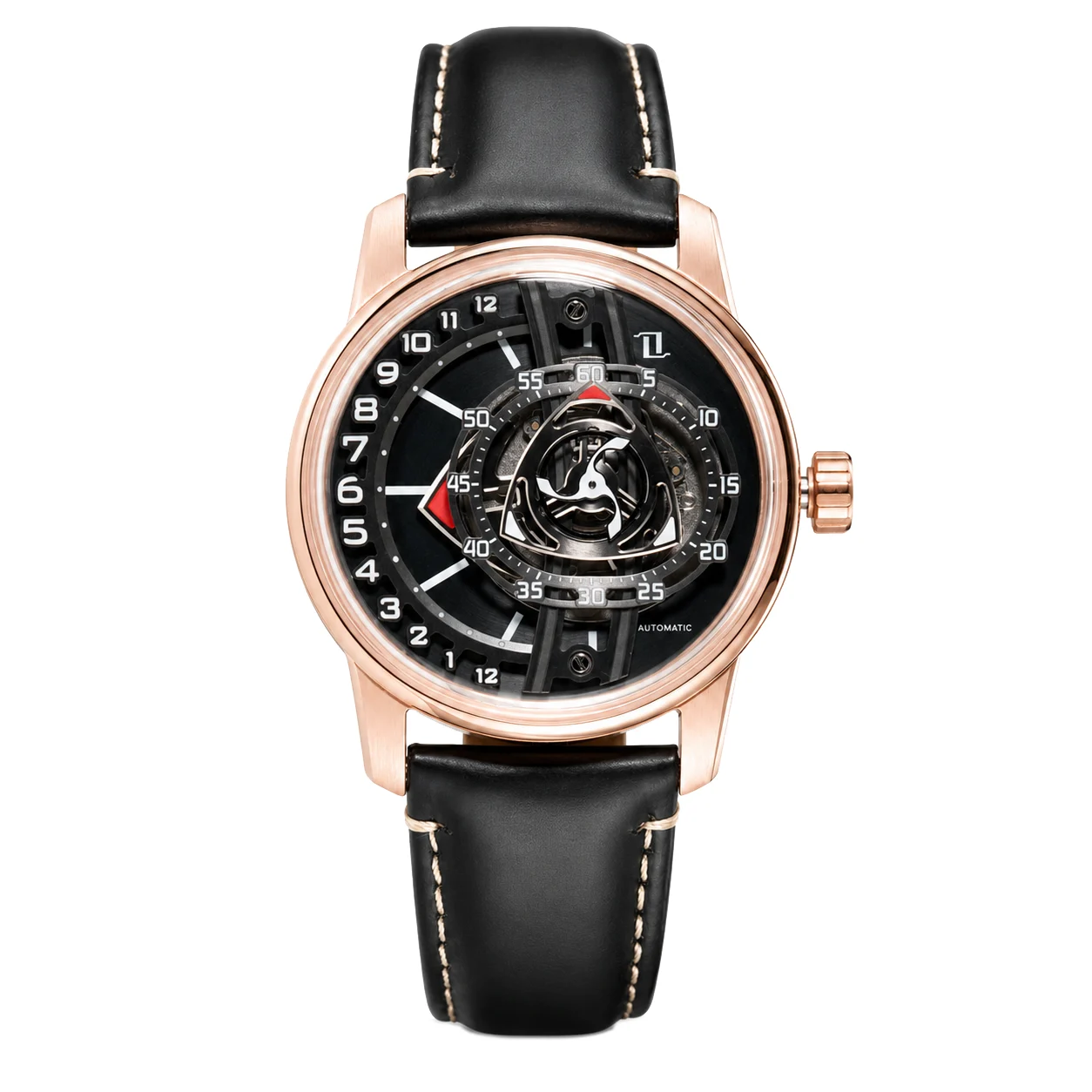 OBLVLO Series JM-RT-PBBL-1 42 mm kol saati
