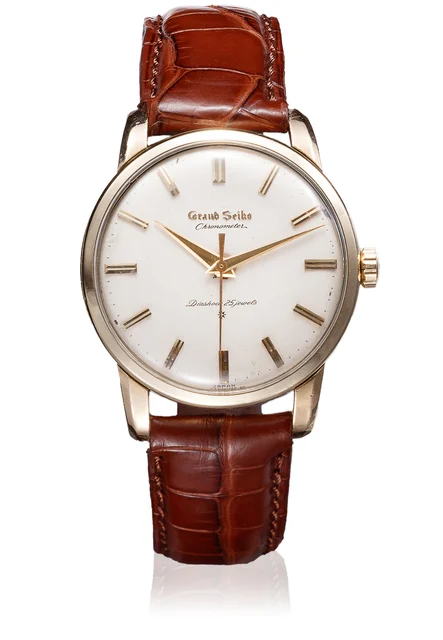 Seiko SEIKO REF J14070, "GRAND SEIKO" FIRST MODEL, 14K GOLD FILLED kol saati