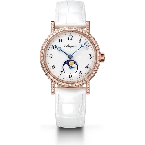 Breguet Classique Phase de Lune 9088 9088BR/29/964 30 mm kol saati