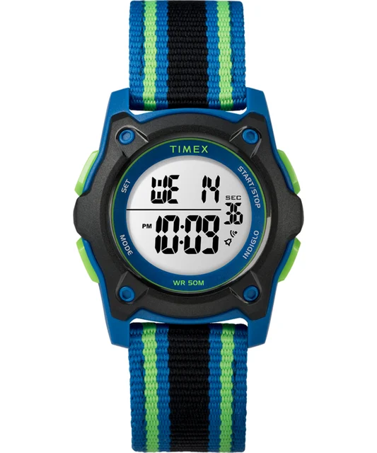 Timex TIME MACHINES® 35mm Double Layer Fabric Strap Watch TW7C26000XY kol saati