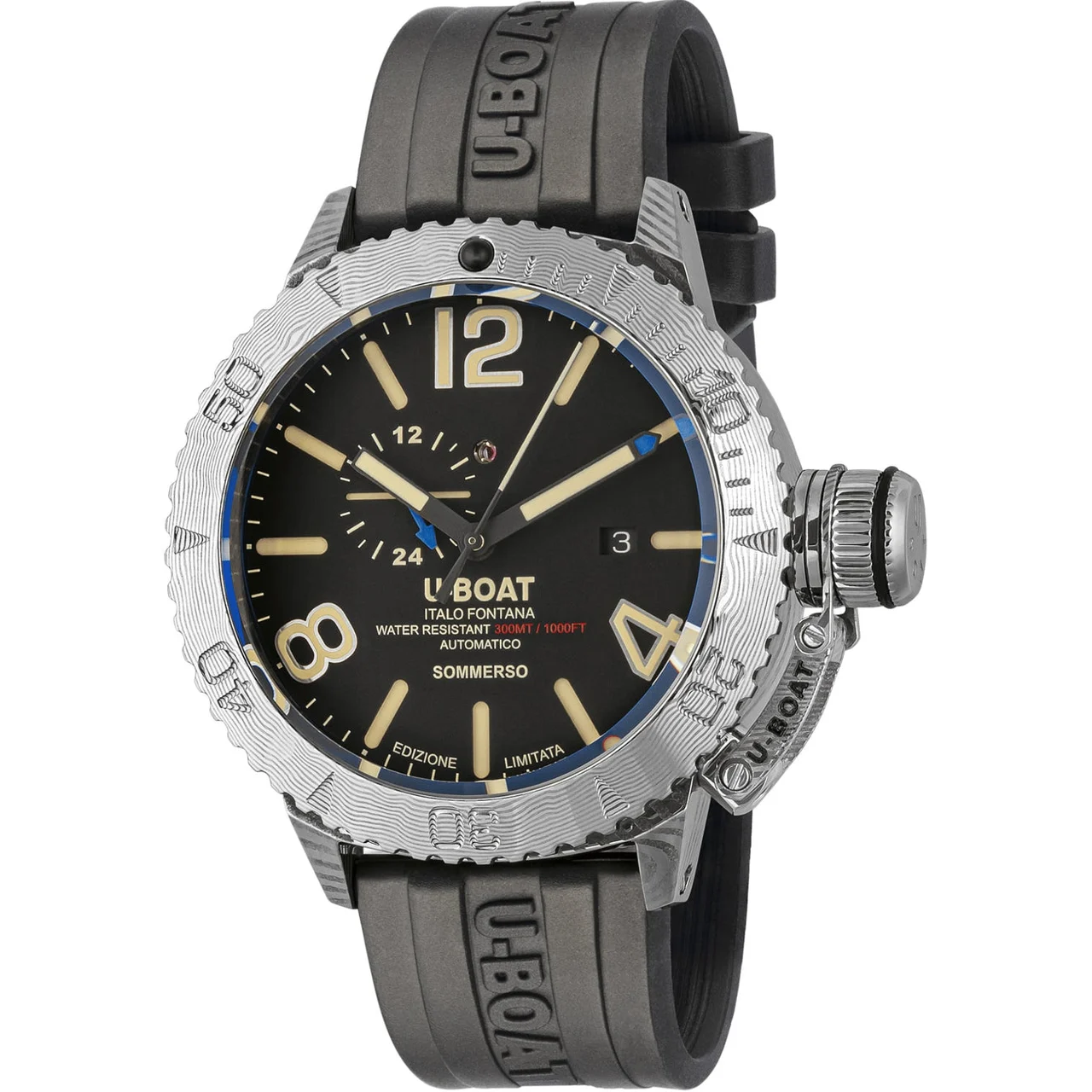U-Boat Sommerso Damasco Right 9988 kol saati