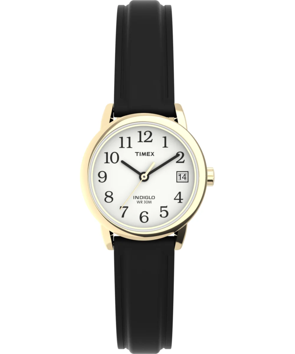 Timex Easy Reader 25mm Leather Strap Watch T2H341 25 mm kol saati