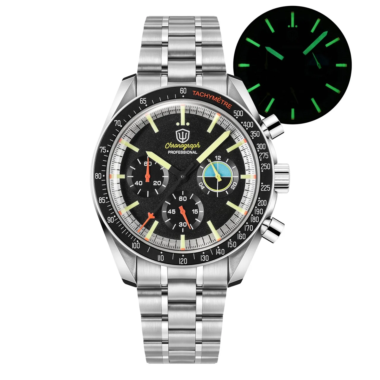 Watchdives Chronograph Watch WD1863 二手代发-Shelley-231 39 mm kol saati