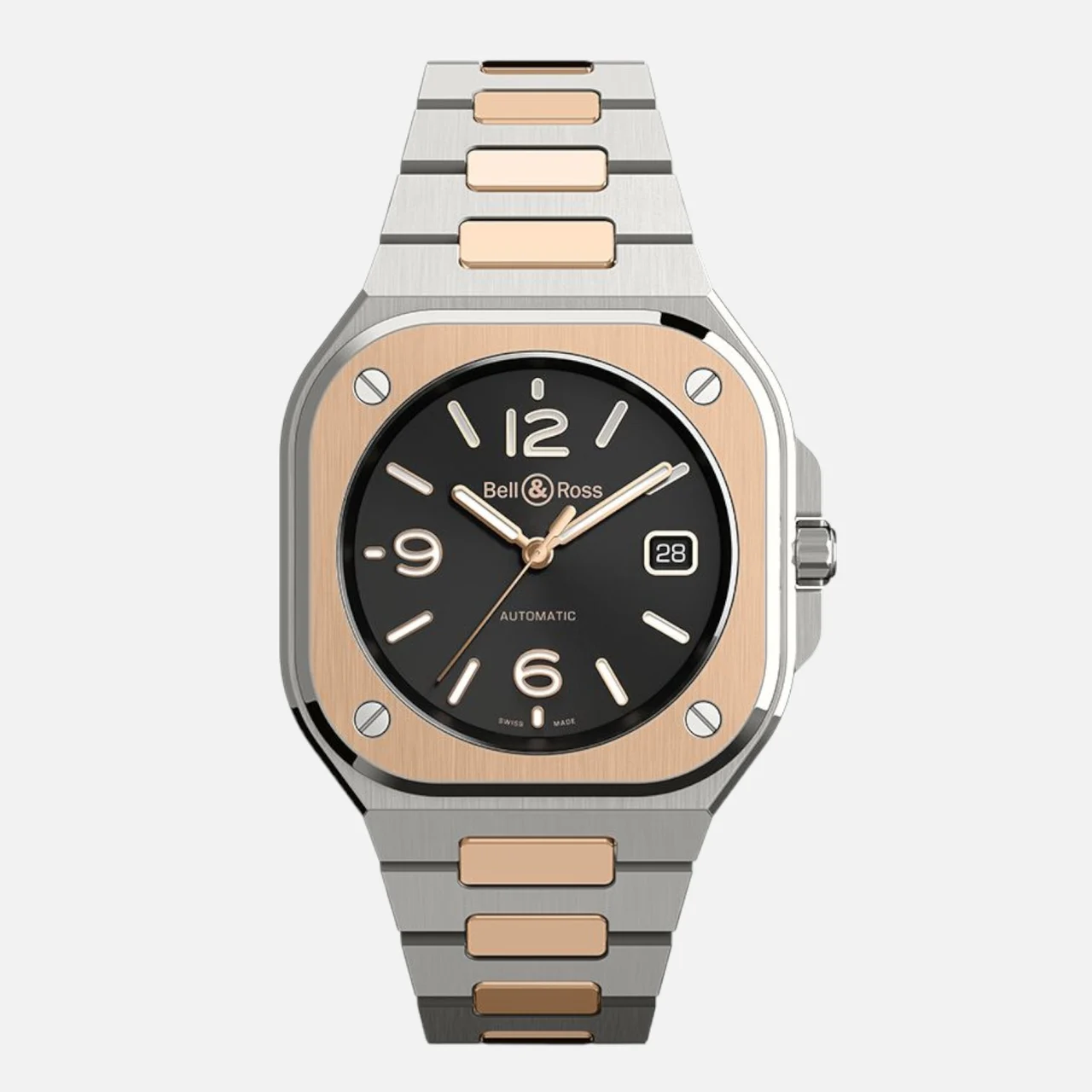Bell & Ross BR05A-BL-STPG/SSG 40 mm kol saati