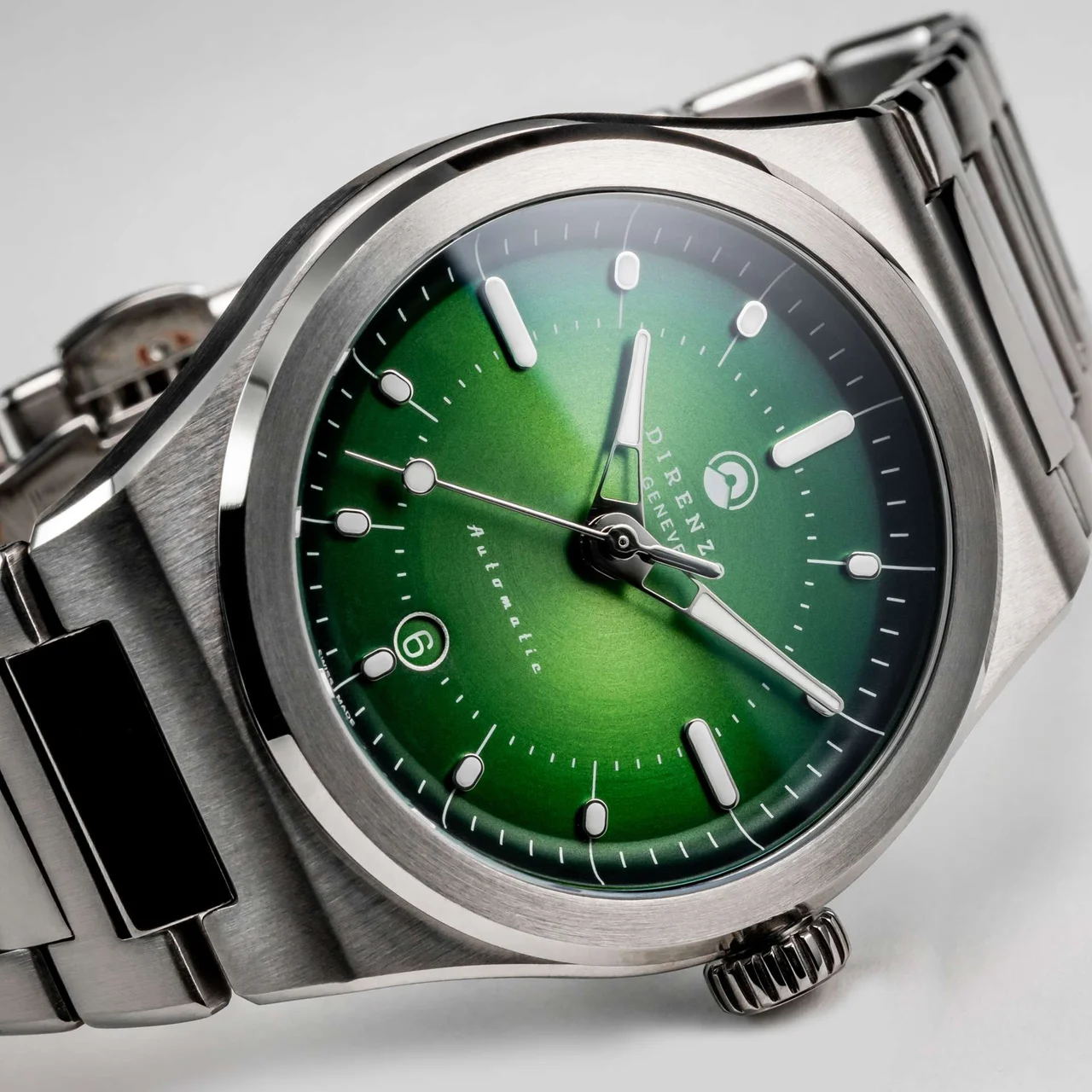 Direnzo DRZ 04 Mondial Green 40 mm kol saati