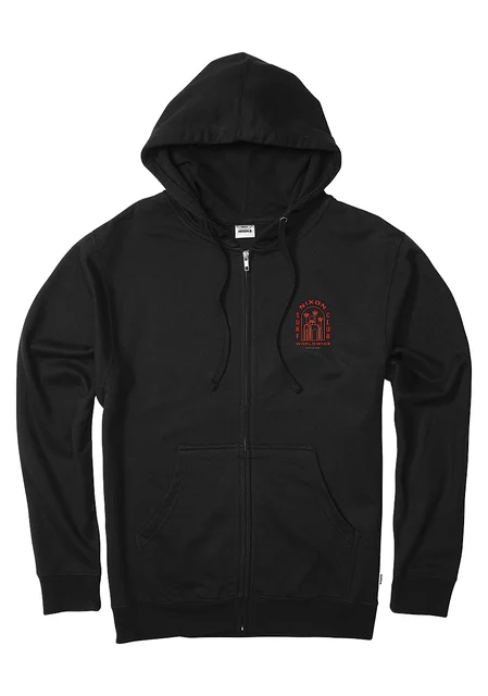 Nixon US Temple Zip Hoodie - Black S2852-000-02 kol saati