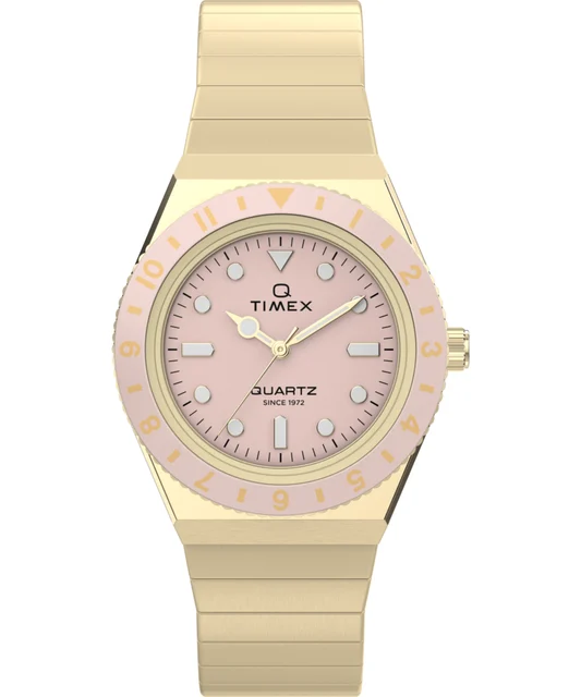 Timex Mini 30mm Stainless Steel Expansion Band Watch TW2Y57400 kol saati
