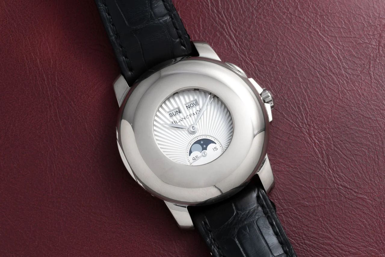 Blancpain Blancpain 40990461 40 mm kol saati