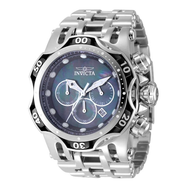 Invicta Fusion Watch w/ Mother of Pearl Dial - 54mm, Steel (49168) kol saati