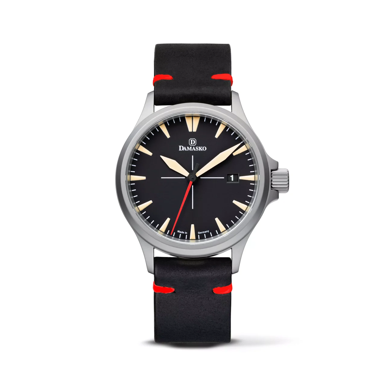 Damasko DK22-RED-LB-VINTAGE-BLACK DAMASKO-DK22-RED-LB-VINTAGE-BLACK 39 mm kol saati