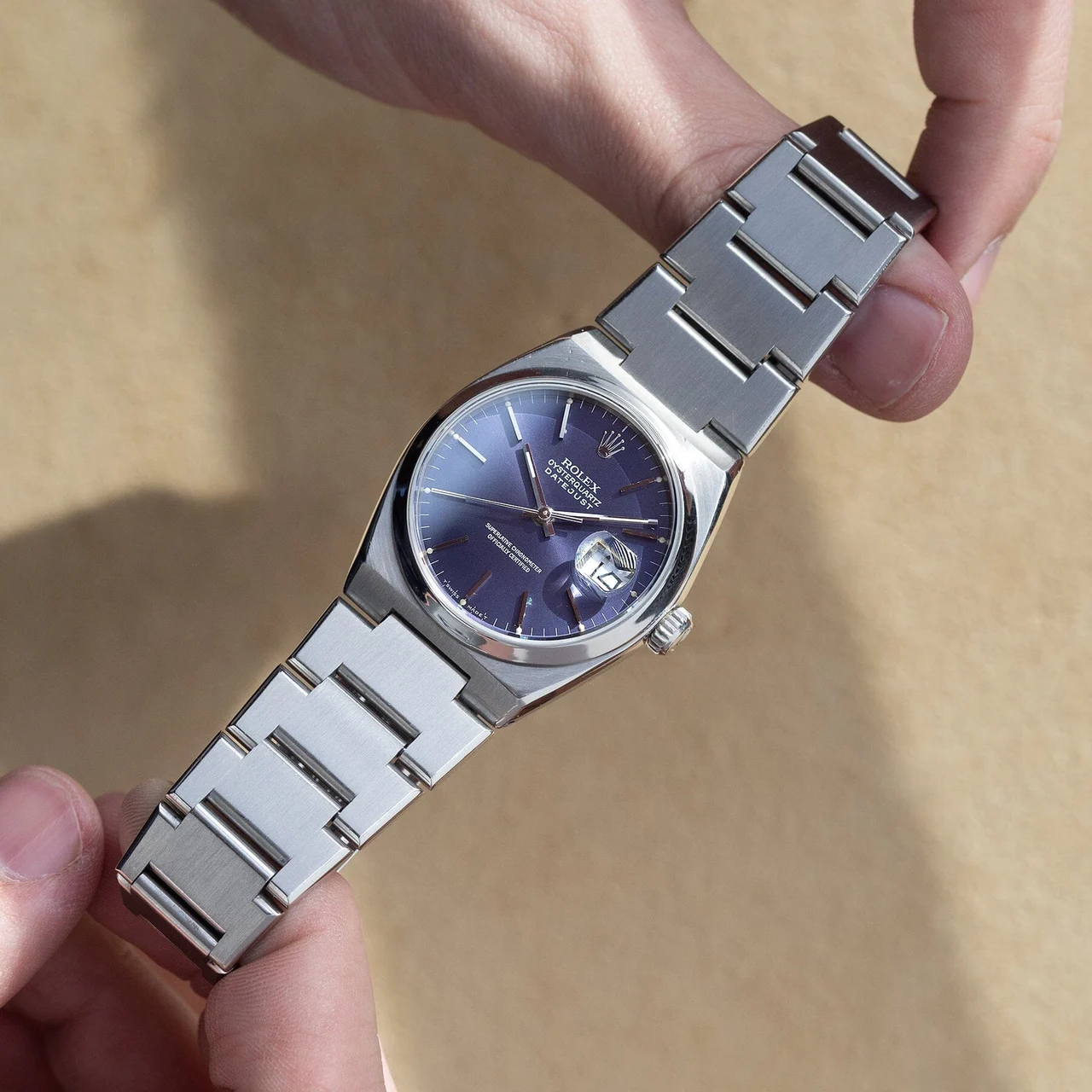 Rolex Oysterquartz W-2115 36 mm kol saati