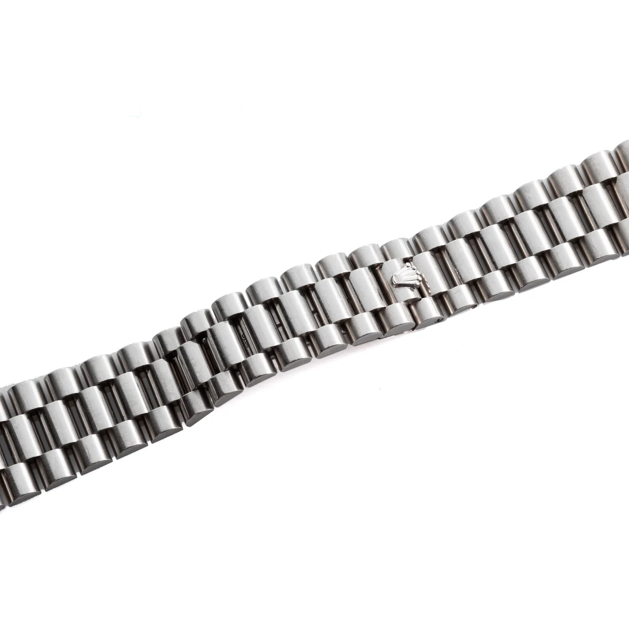 Rolex Ref. 8385, “President” bracelet; 18K white gold kol saati