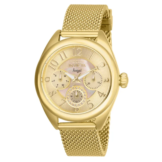 Invicta Angel Watch - 35mm. Gold (27455) kol saati