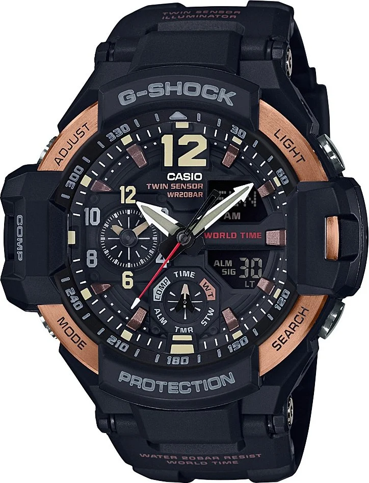 Casio G-shock Master Of G GA-1100RG-1ADR 52.1 mm kol saati