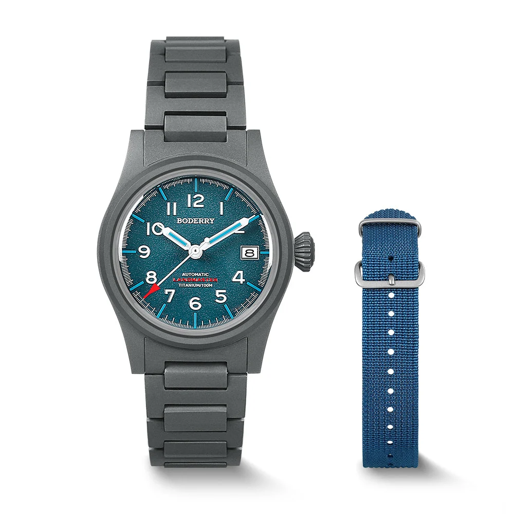 BODERRY Landmaster BD-A14T-04B 38 mm kol saati