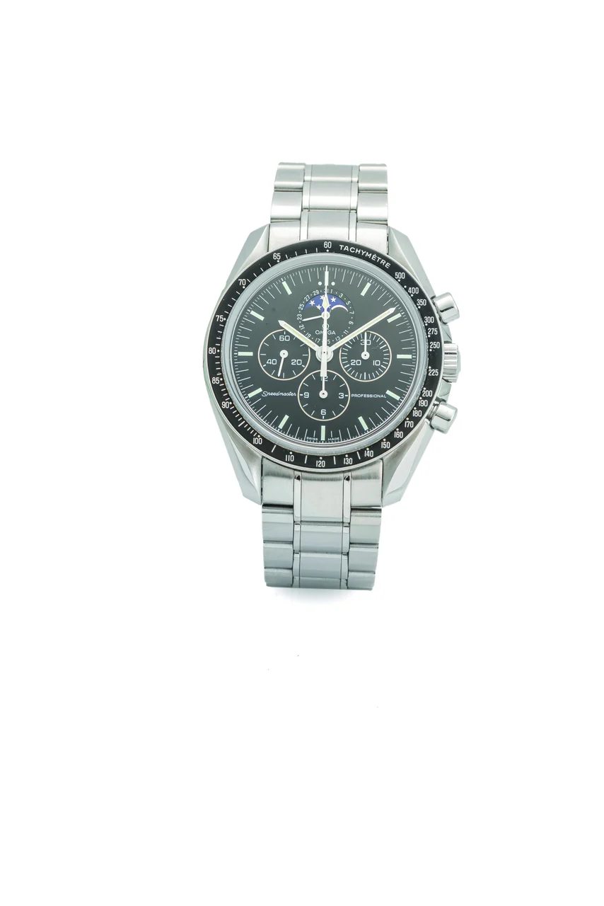 OMEGA OMEGA REF. 3576.50.00, SPEEDMASTER PROFESSIONAL MOONPHASE, STEEL kol saati