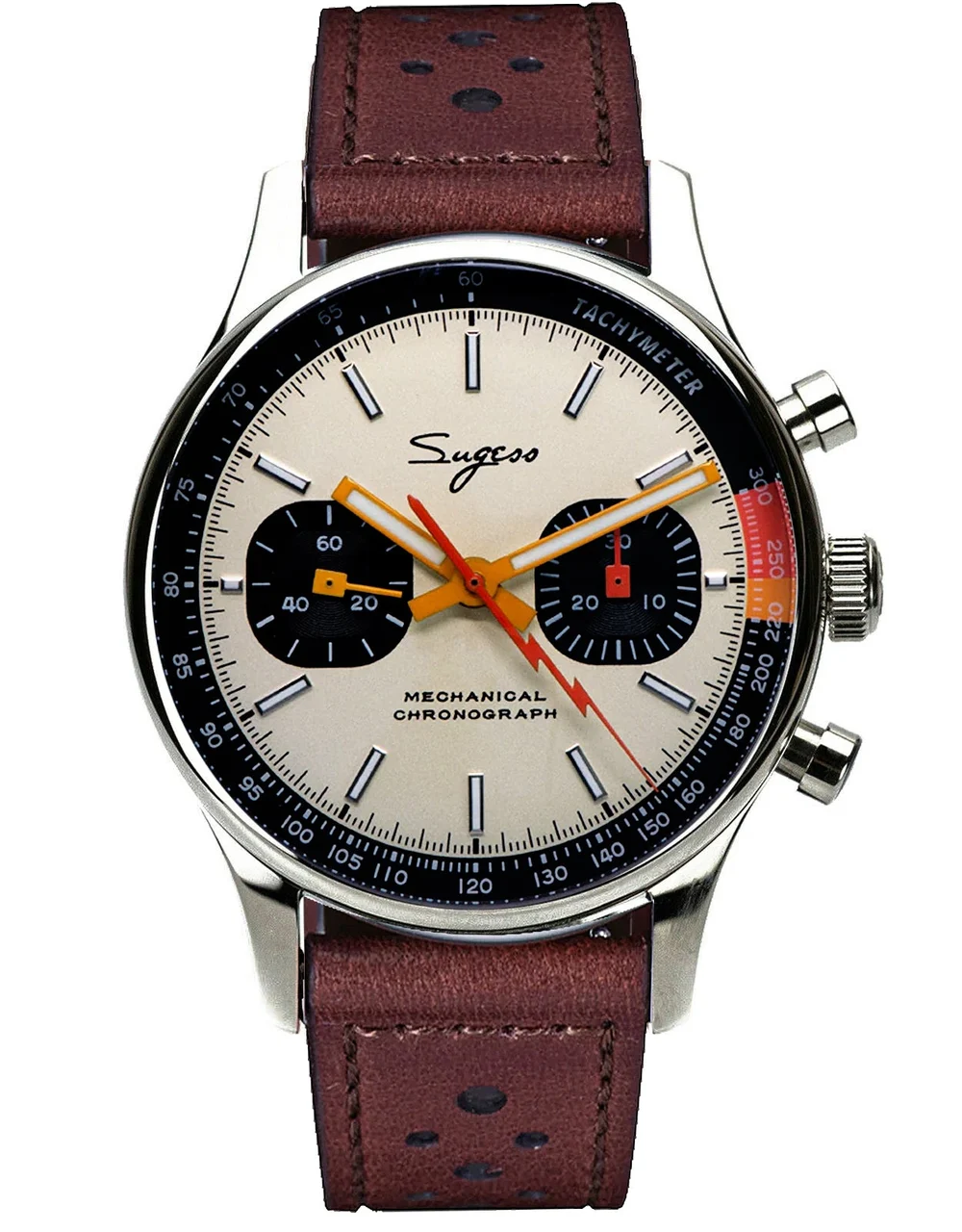 Sugess Chrono Heritage SUCHP005Z 40 mm kol saati