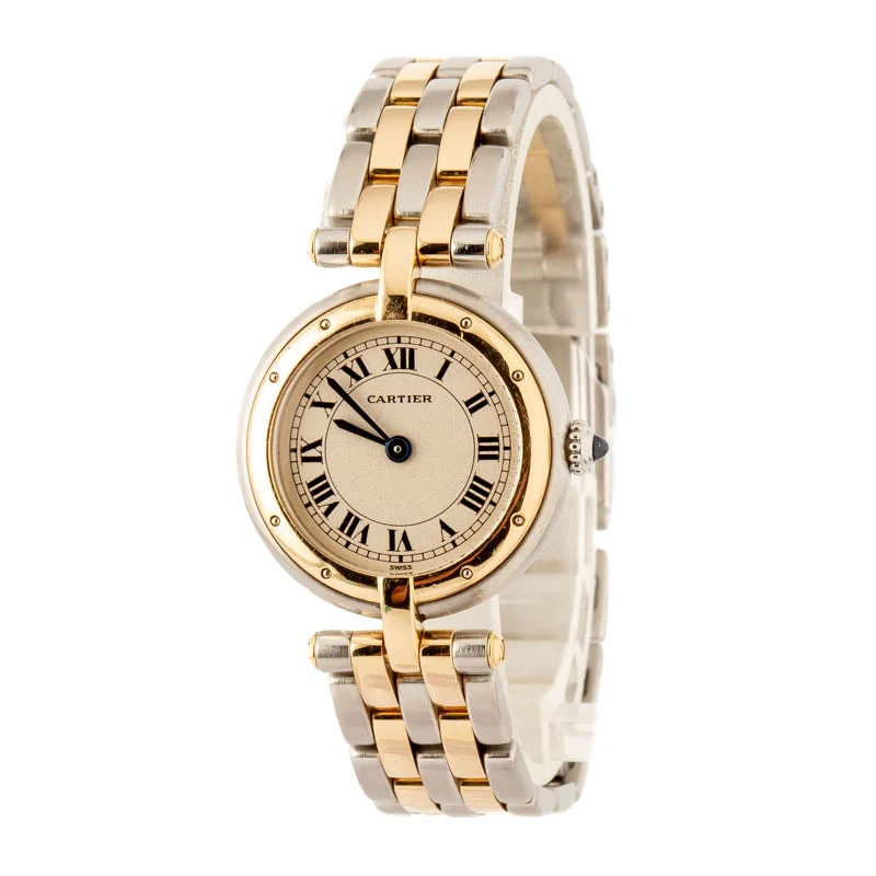 Cartier Panthere W25030B6 Steel & Yellow Gold 23 mm kol saati