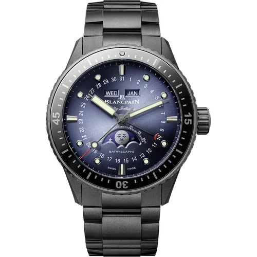 Blancpain Bathyscaphe Quantième Complet Phases de Lune 5054 0140 01S kol saati