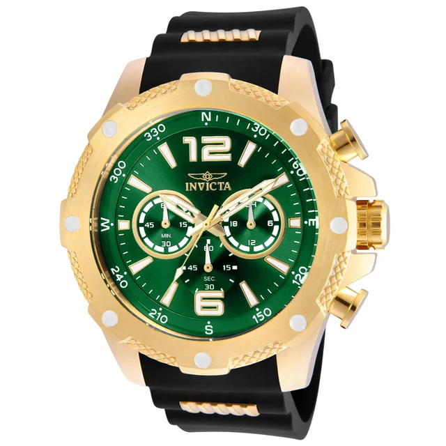 Invicta I-Force Axis Watch - 50mm. Gold, Black (19661) kol saati