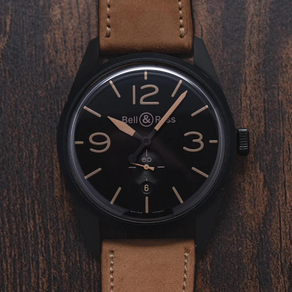 Bell & Ross Bell & Ross Br V BRV123-HERITAGE 41 mm kol saati