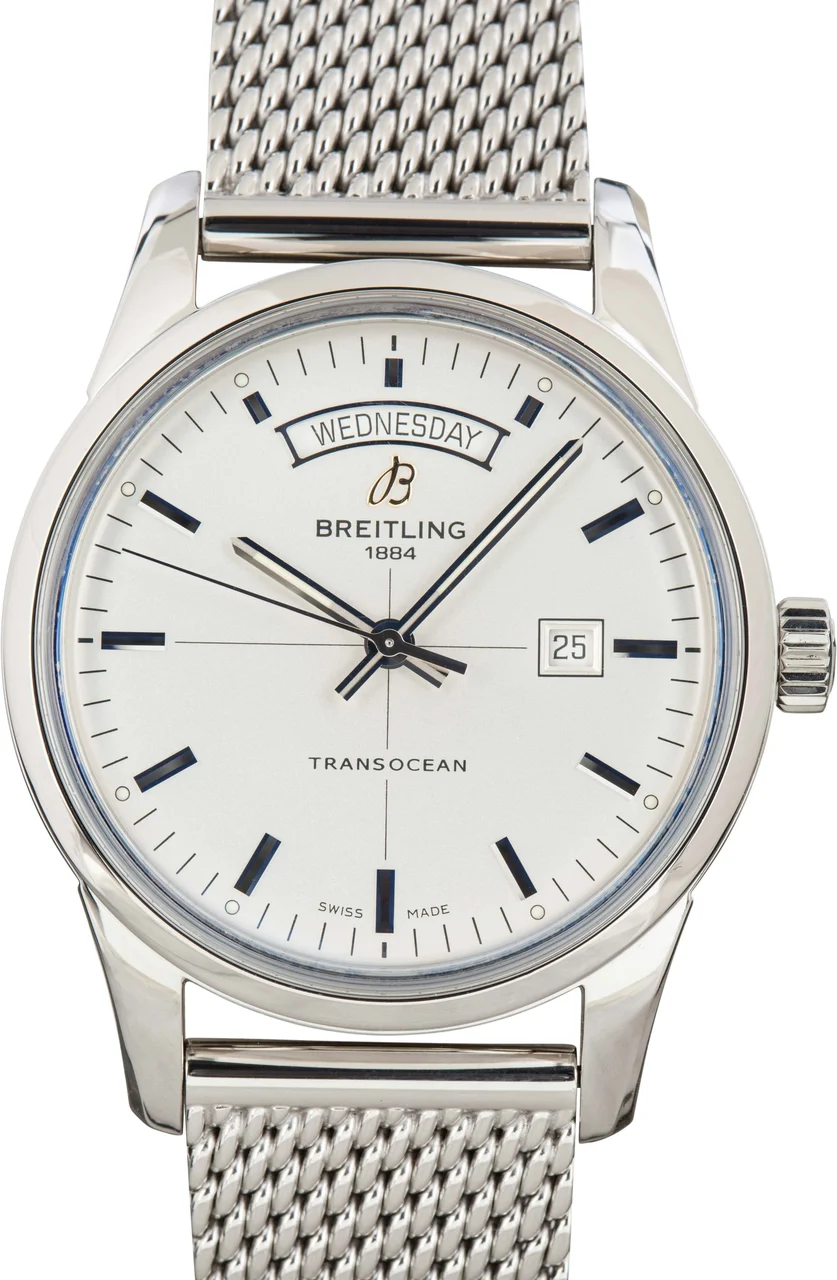Breitling Transocean Day & Date A4531012/G751 43 mm kol saati