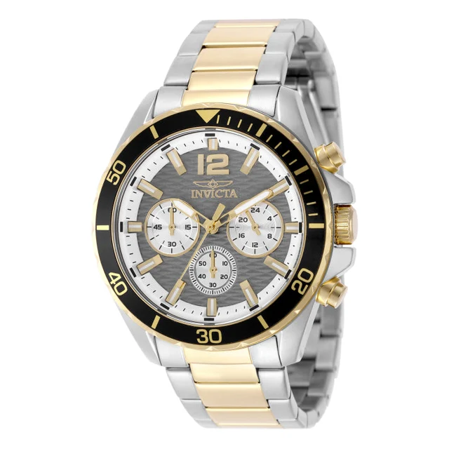Invicta Open Box Pro Diver Stratax Watch - 43.5mm, Gold, Steel (AIC-50378) kol saati