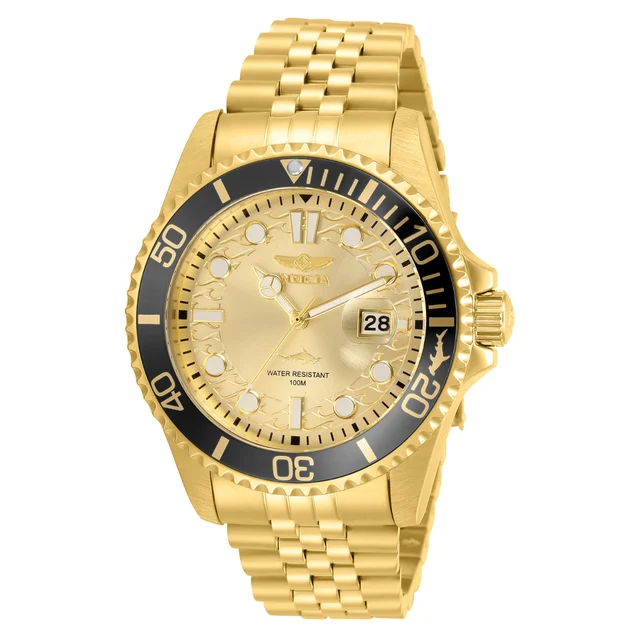 Invicta Pro Diver Galeos Watch - 43mm, Gold (ZG-30613) kol saati