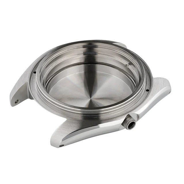 Islander Replacement stainless steel case with 3:00 crown with no crown guards #CASE-04 ko