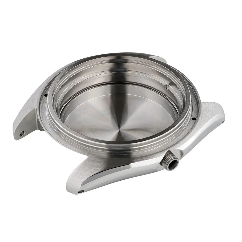 Islander Replacement stainless steel case with 3:00 crown with no crown guards #CASE-04 kol saati