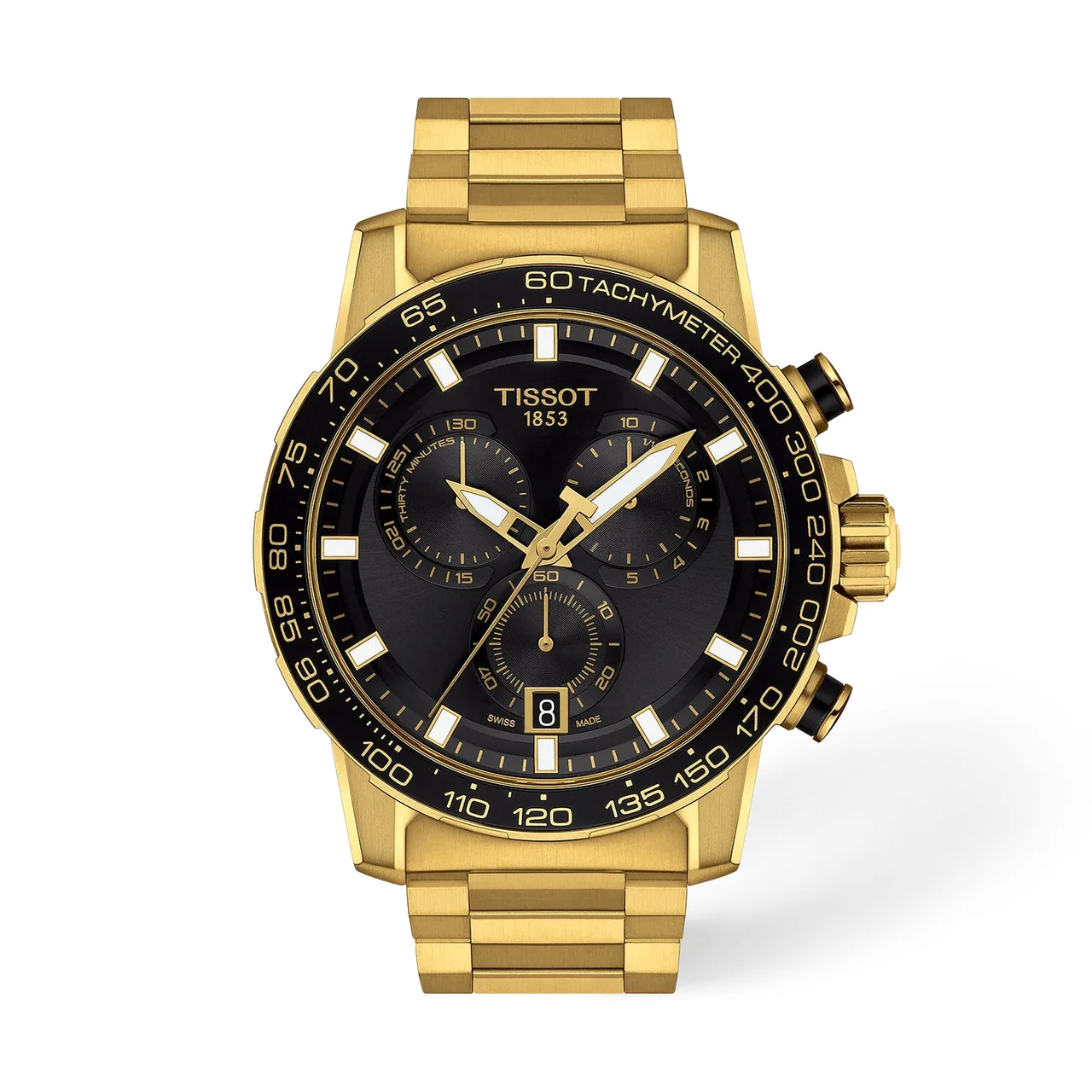 Tissot Supersport Chrono 45.5mm T1256173305101 45.5 mm kol saati