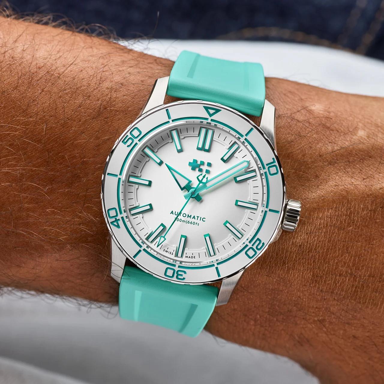 Christopher Ward Trident Reef C60-44A3H31S0WW0-RV 44 mm kol saati