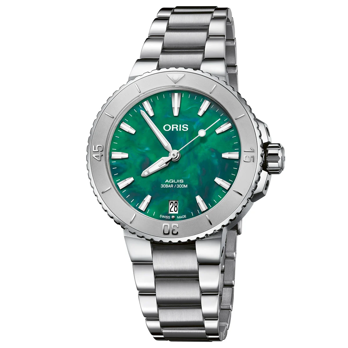 Oris Aquis Date O-73377704137-0781805P 36 mm kol saati