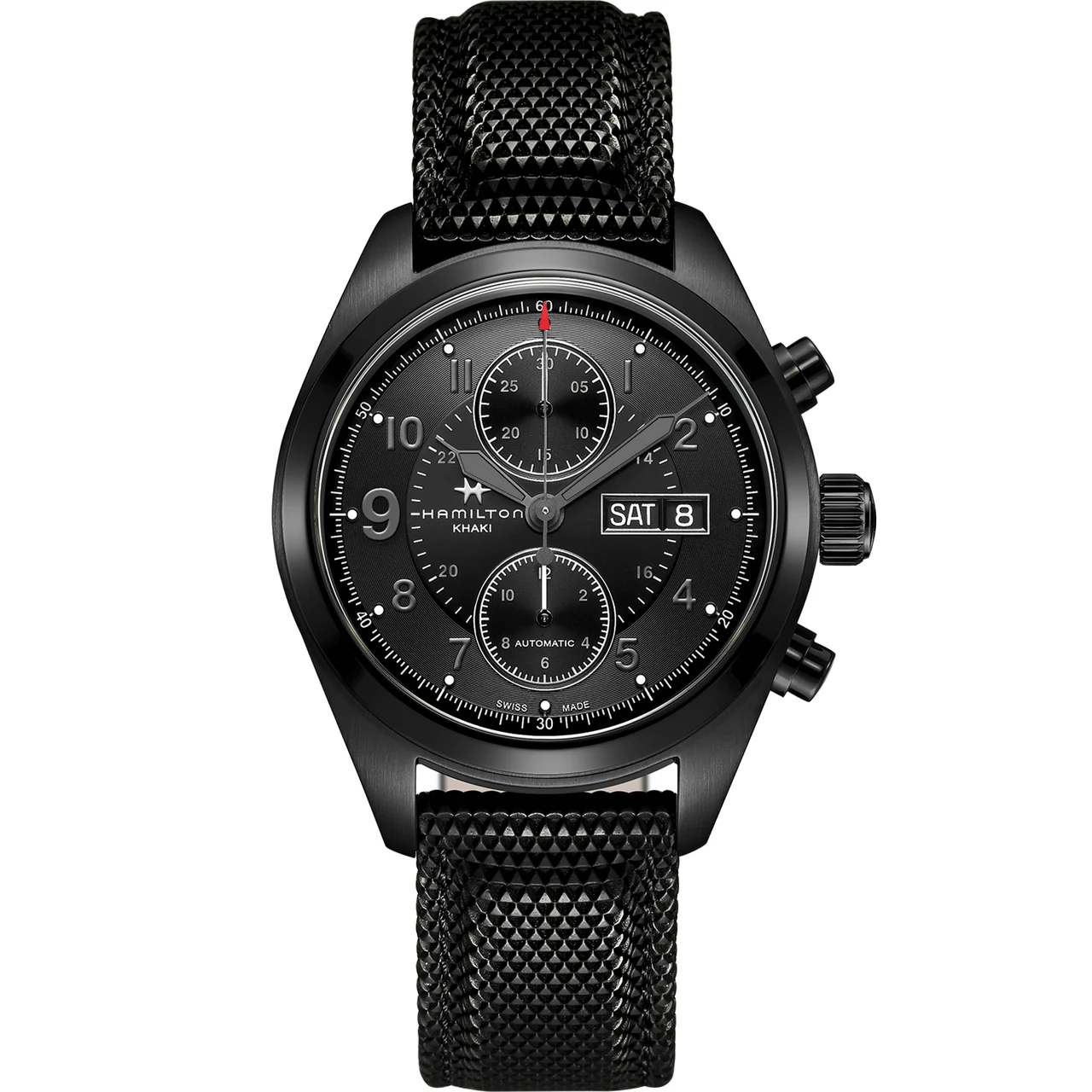 Hamilton Khaki Field Auto Chrono H71626735 42 mm kol saati