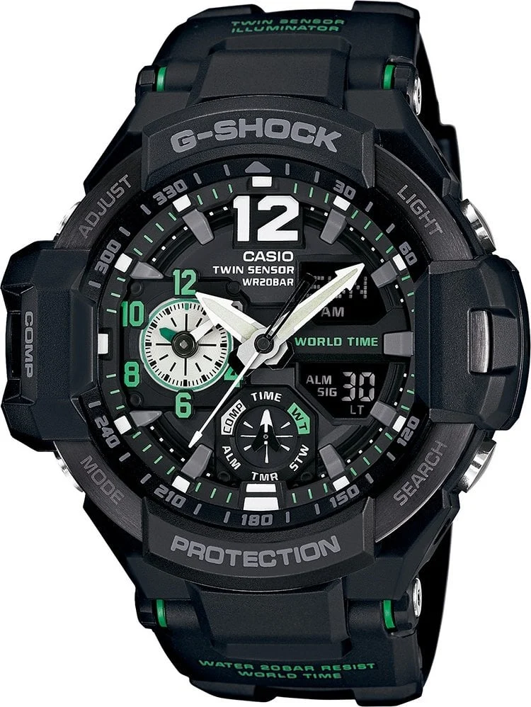 Casio G-shock Master Of G GA-1100-1A3DR 52.1 mm kol saati
