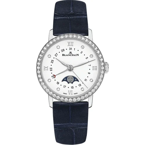 Blancpain Villeret Quantième Phases de Lune 6106 4628 55A 29.2 mm kol saati