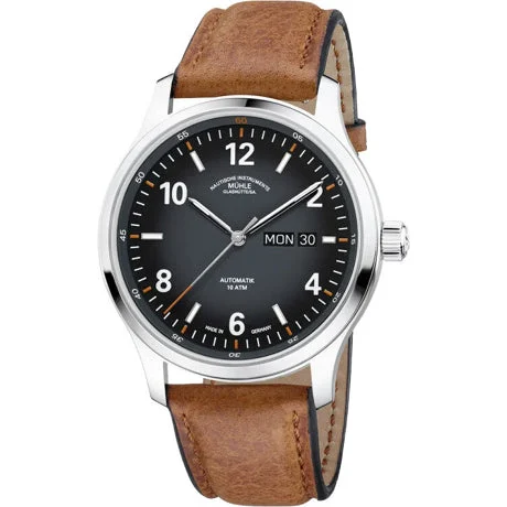 Muhle Glashutte Mühle Glashütte Lunova Day/Date M1-43-26-LB-II kol saati