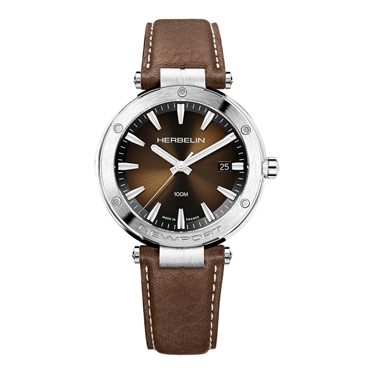 HERBELIN Newport 12288A27MA 40.5 mm kol saati