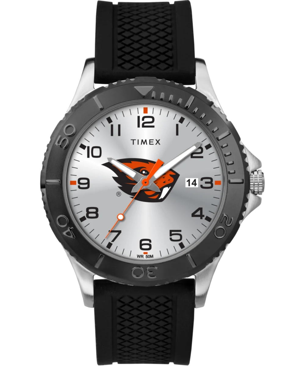 Timex Gamer Black Oregon State Beavers TWZUORSMD 42 mm kol saati